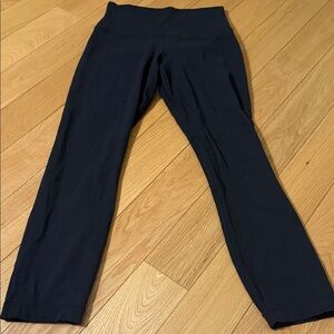 Black wonder under High-Waisted lululemon Leggings